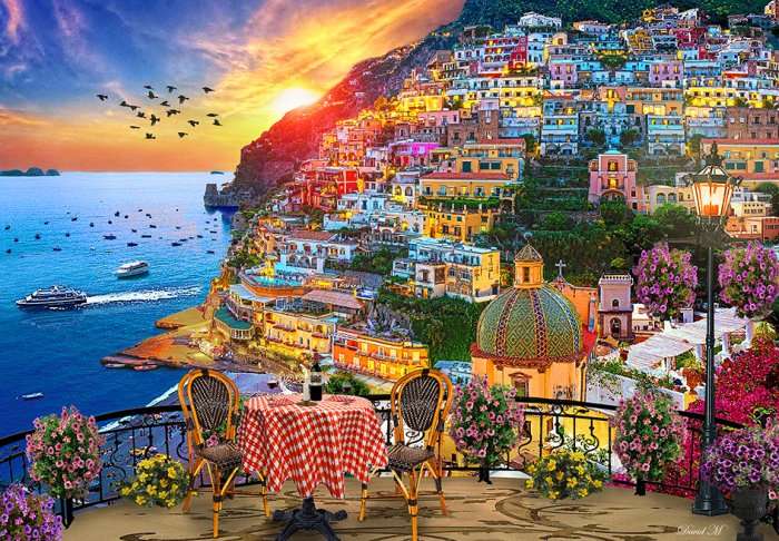 Positano Italy (2000pc Puzzle)