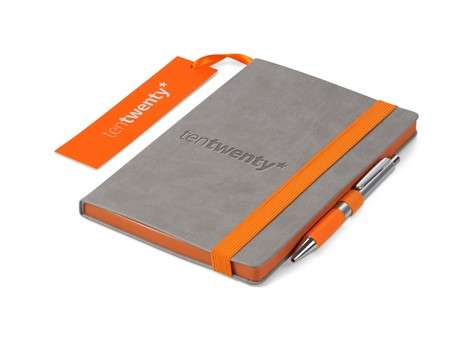 Colourblock A5 Notebook - orange (NB-9777)