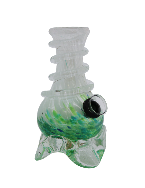 Glass Water Bong - Small 14cm - MA-0508