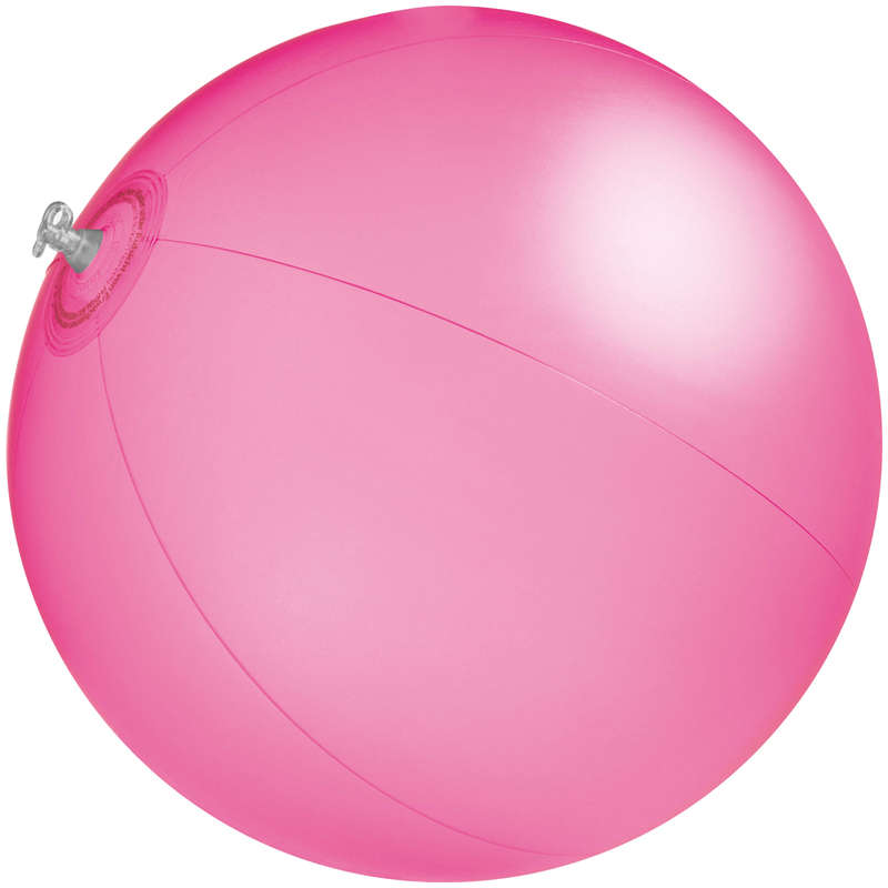 Monocolour beach ball - pink (51029)