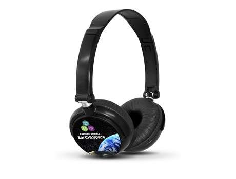 Omega Wired Headphones - black (Tech-5049)
