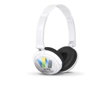 Omega Wired Headphones - white (Tech-5049)