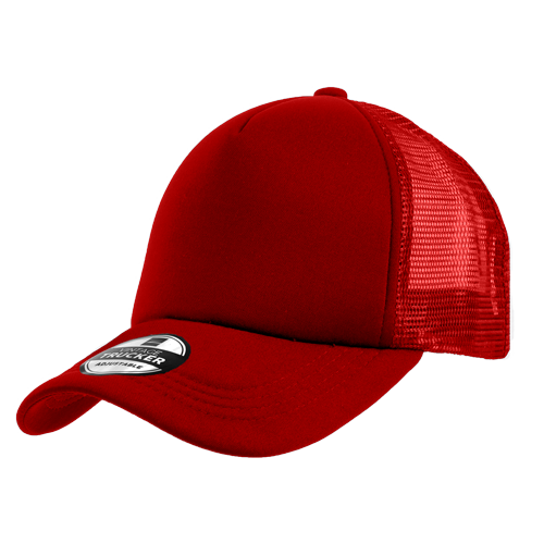 Vintage Trucker Cap - red