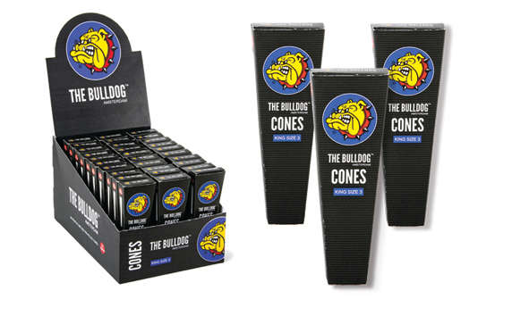 Bulldog King size Cones 3 Pack (30x3s) (BDC01)