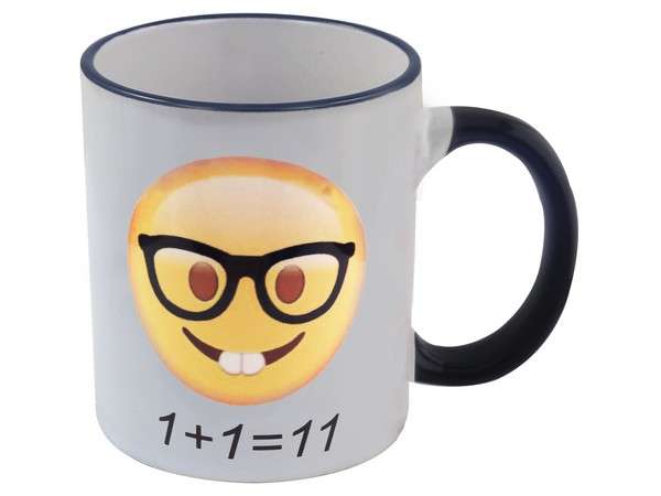 Emoji Nerd - Sublimation Mug (Emug-ND)