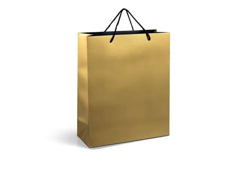 Glamour Maxi A3 Gift Bag - gold (Giftbag-1010)