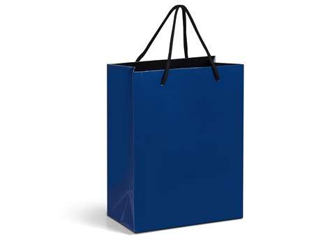 Altitude Dazzle Mini Paper Gift Bag - navy (Giftbag-1000)
