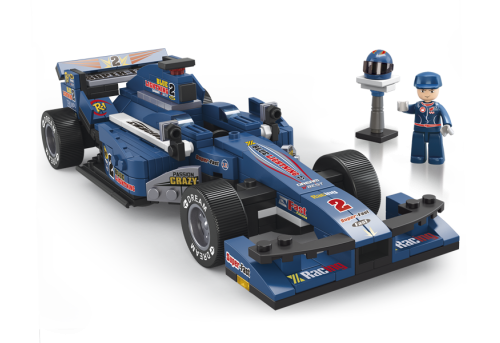 Sluban Building Blocks: F1 Blue Lightning