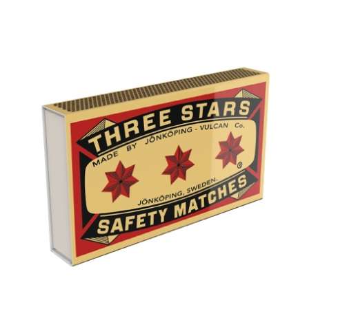 Three Star Cigar Matches (24s) (TSCM01)