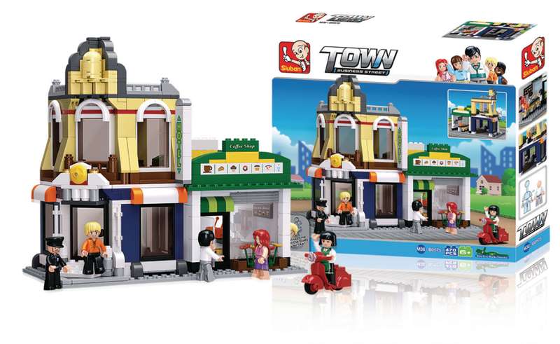 Sluban Building Blocks: Cafe and Hotel