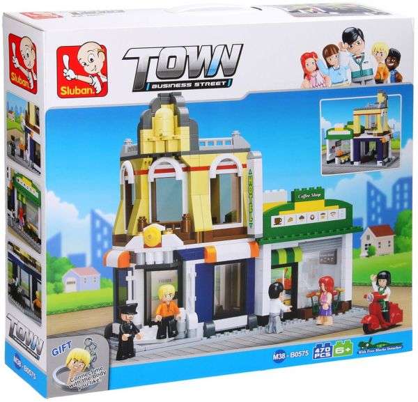 Sluban Building Blocks: Cafe and Hotel