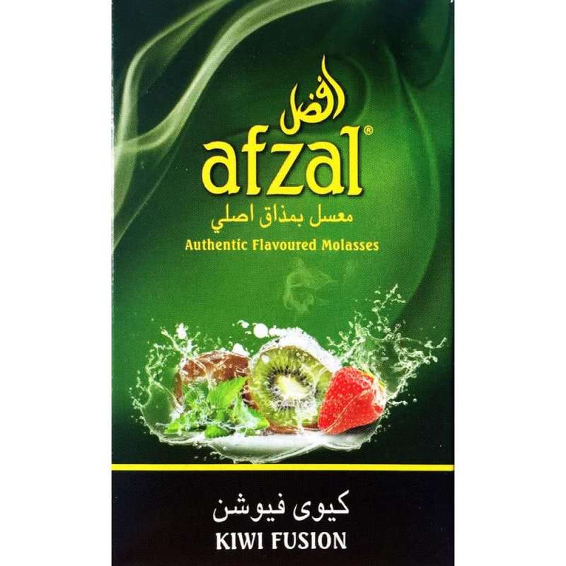 Hubbly Bubbly Afzal Molasses: Kiwi Fusion (10x50g)