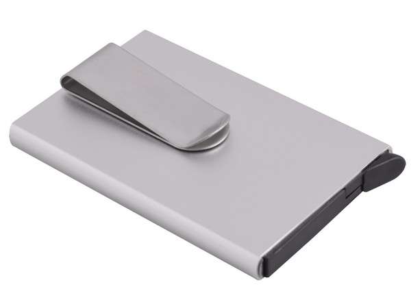 Aluminium Lever Card Holder (P2476) - stock on hand