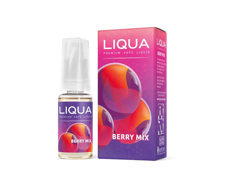Electronic Cigarette Liquid - Liqua - Berry Mix 0mg