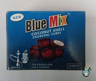 Hubbly Coal - Blue Mix Coconut Shell Coal - 24pc (HUB-COA018)