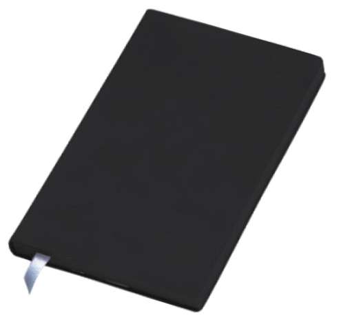 A5 Colourplay Notebook - Italian PU - black (NBK-2113)