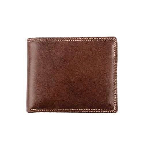 Billfold Wallet - Adpel Dakota leather - brown (9921)