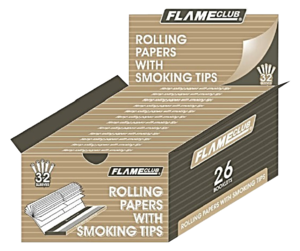 Flame Club paper and tips - King Size (SMP01)