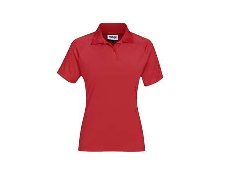 Altitude Santorini Golf Shirt - Ladies - red