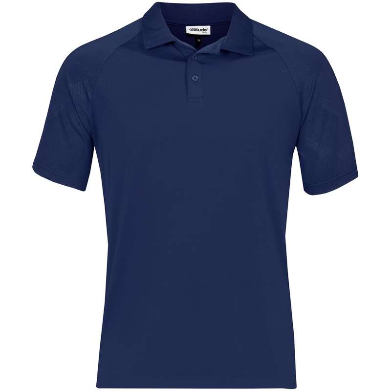 Altitude Santorini Golf Shirt - Mens - navy