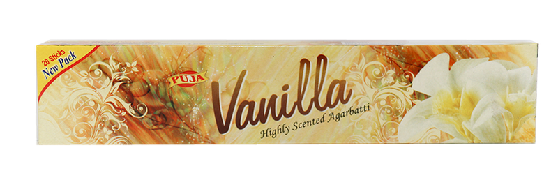 Puja incense sticks - Vanilla (6)