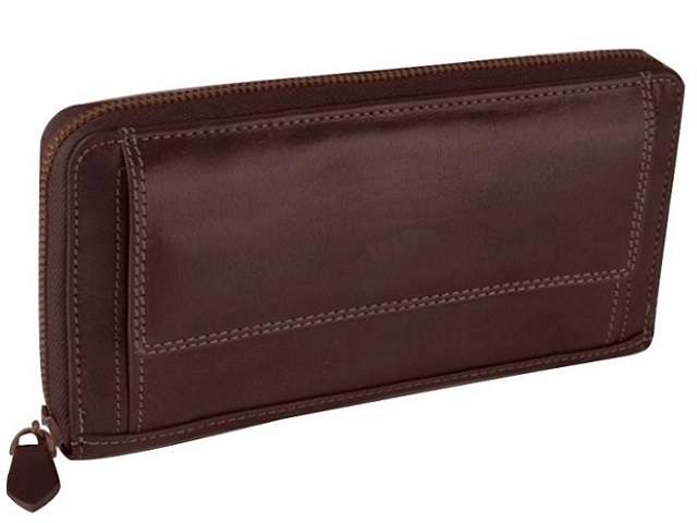 Adpel Purse with Zip Closure - brown (9949)
