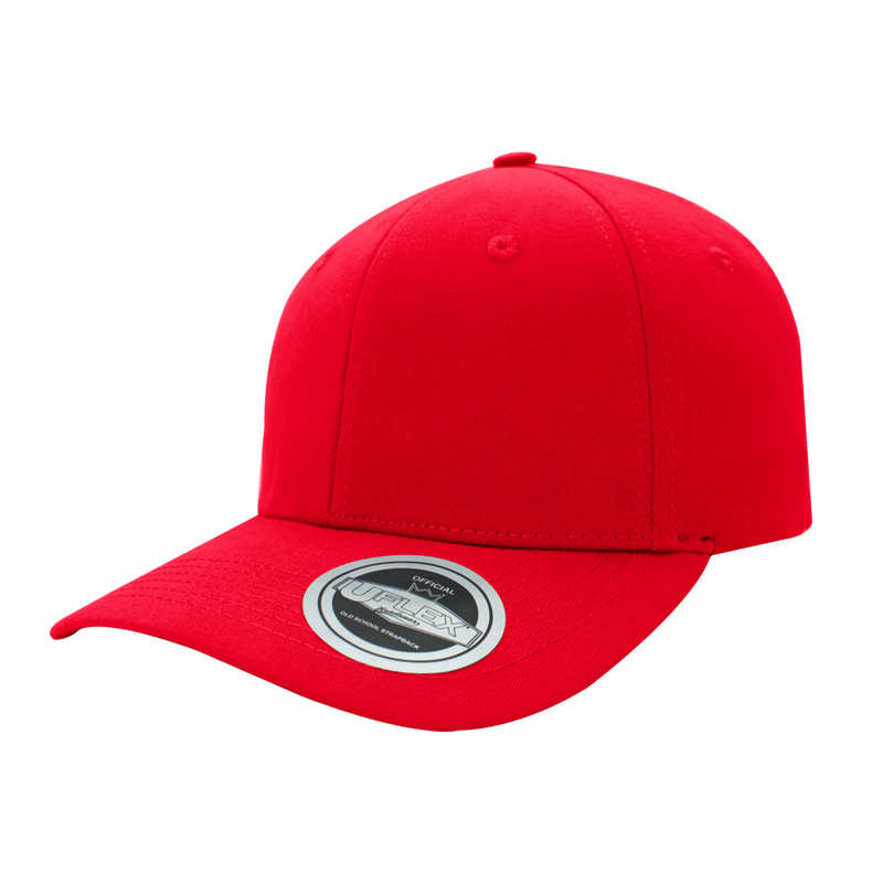 Uflex Old School Strap Back Cap - red (U15610)
