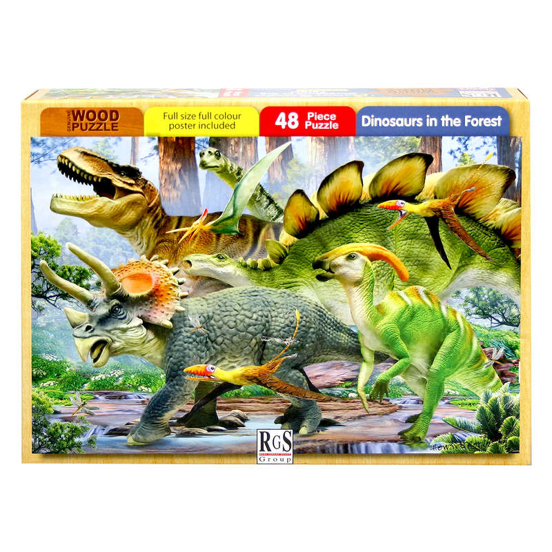 Dinosaurs in the Forest (48pc Puzzle) (RGSW1663)