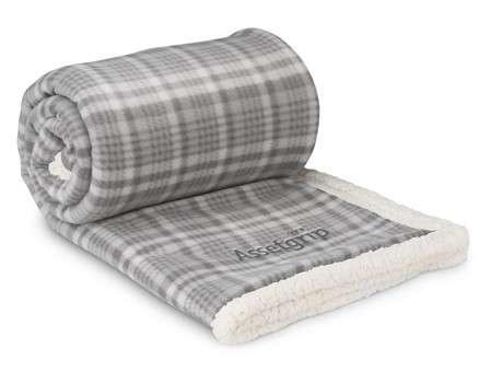 Everest Sherpa Blanket - grey (Gift-17102)