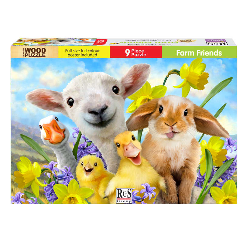 Farm Friends (9pc Puzzle) (RGSW1656)
