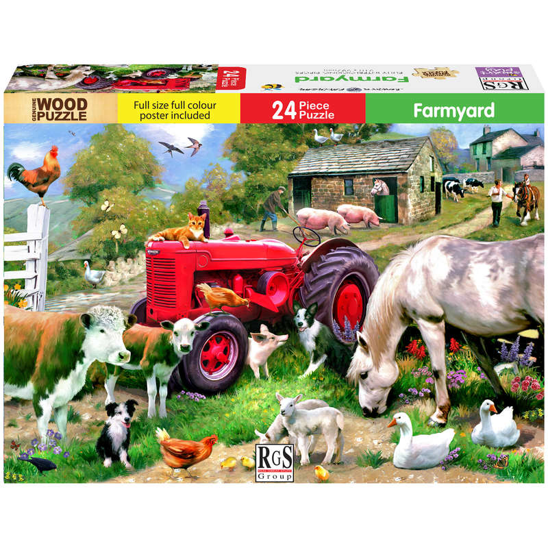Farmyard (24pc Puzzle) (RGSW1657)