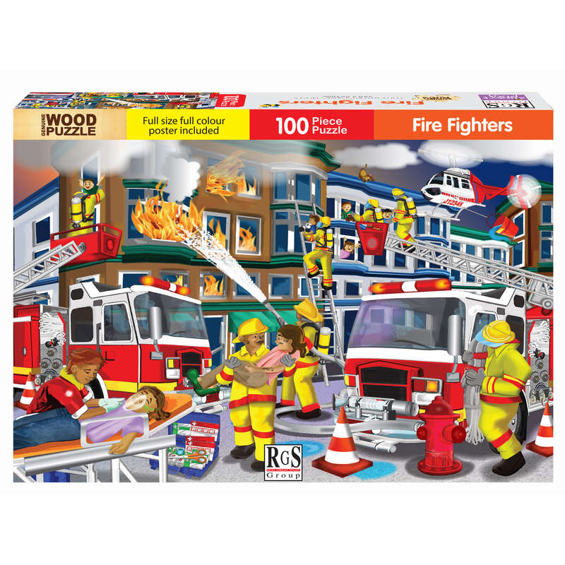 Fire Fighters (100pc Puzzle) (RGSW1666)