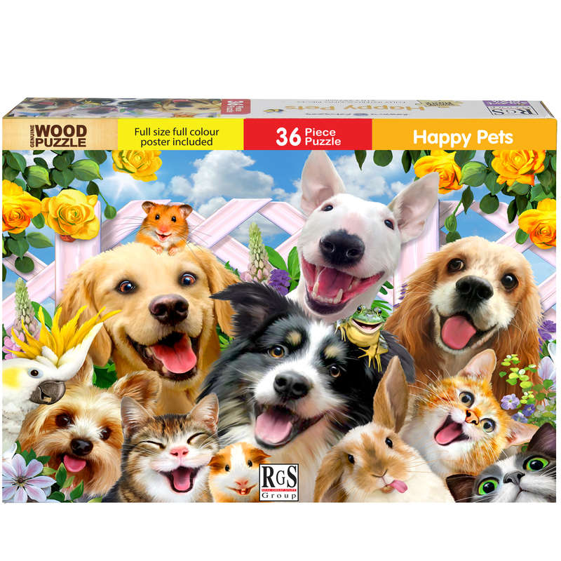 Happy Pets (36pc Puzzle) (RGSW1659)