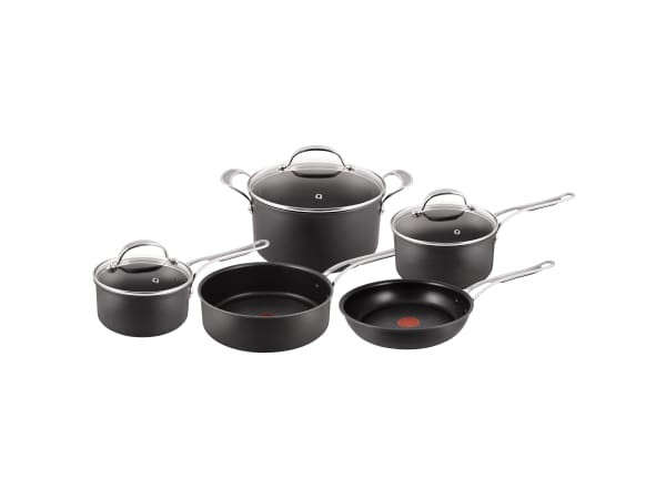 Jamie Oliver by Tefal Hard Anodised Non-Stick 8 Piece Cookware Set
