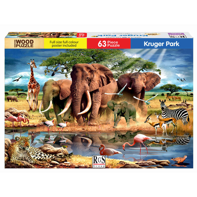 Kruger Park (63pc Puzzle) (RGSW1662)