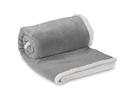 Mckinley Sherpa Blanket - grey (Gift-17150)