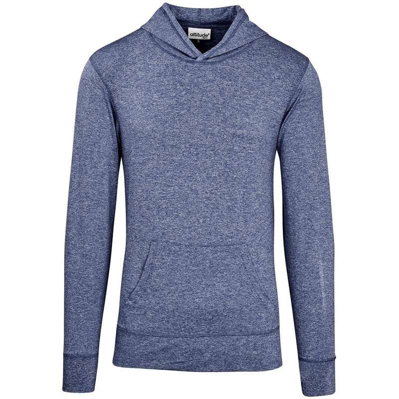 Altitude Fitness lightweight hooded sweater - Mens - navy