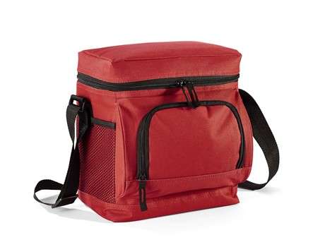 Thermo 12-Can Cooler - red