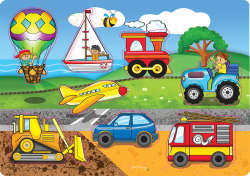 Transport Chunky puzzle (RGS2041)