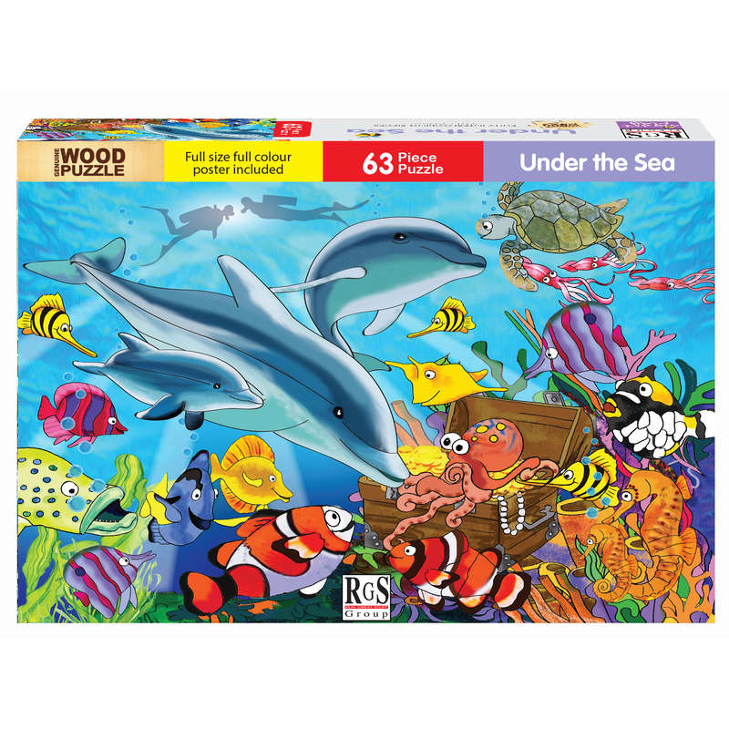 Under the sea (63pc Puzzle) (RGSW1647)