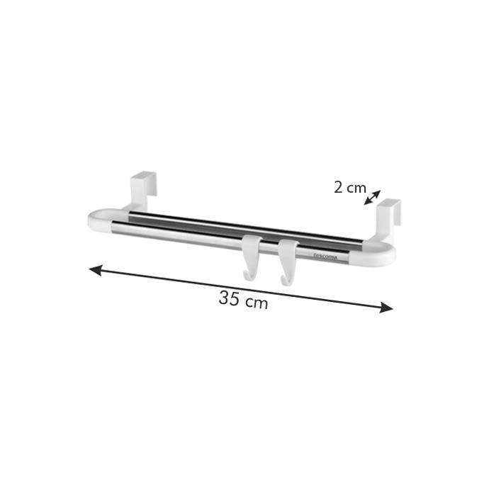 Tescoma Dual Suspension Bar OCTOPUS 2 Hooks