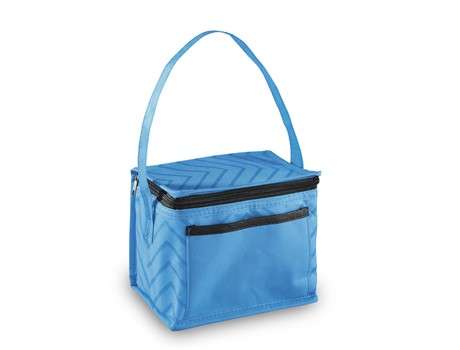 Waverly 6-Can Cooler - cyan