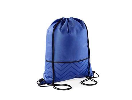 Waverly Drawstring Bag - blue