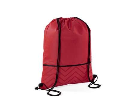 Waverly Drawstring Bag - red