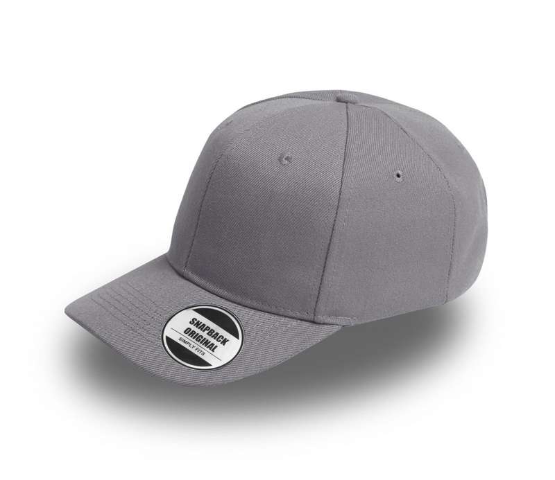 American Curved Cap - heather grey (S17607)