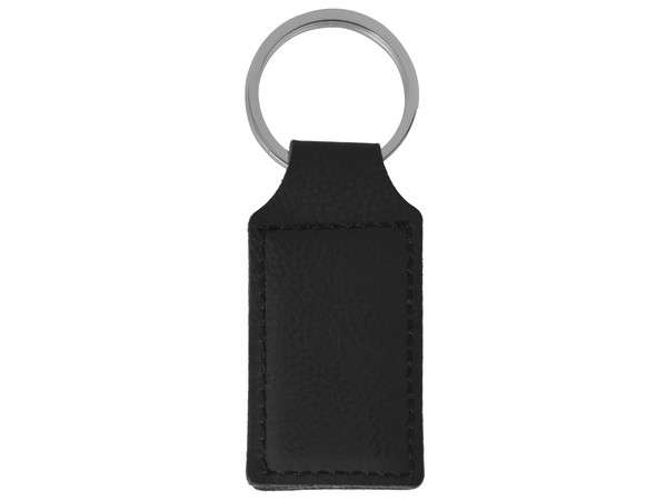 Leatherette Keyring - black (KEY70B)