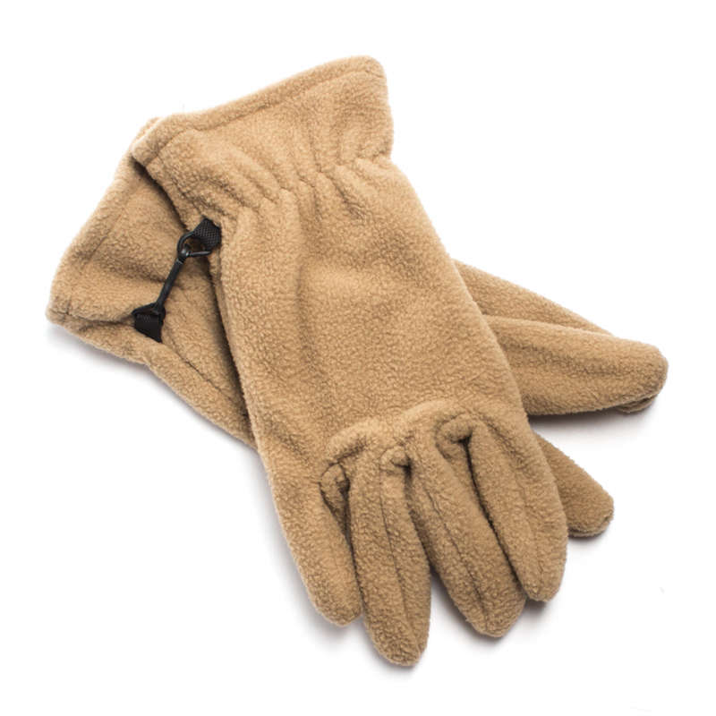 Polar Fleece Gloves - khaki (B006)