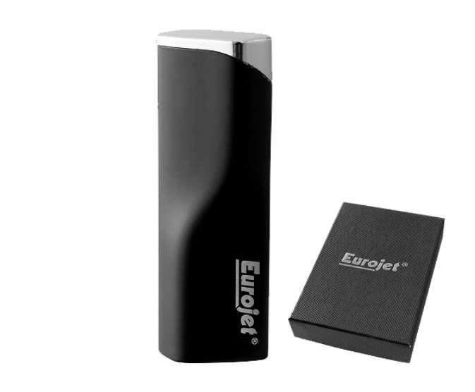Eurojet Piezo Lighter - Polo lighter matte black (LIGH062)
