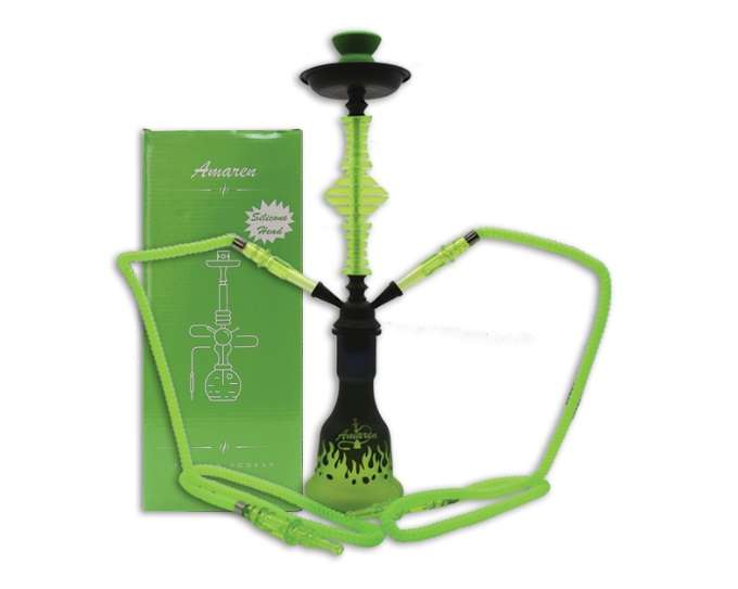 Hubbly: Amaren Flames 2 Way with silicone head - Medium (PIP078)