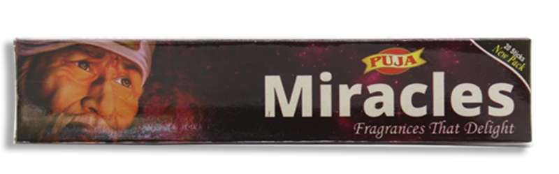 Puja Incense Sticks - Miracles